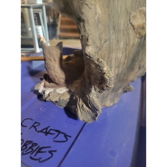 Meerchi MRH Wolf With Wolves Pups Resin Sculpture 15" Tall - Picture 9 of 16